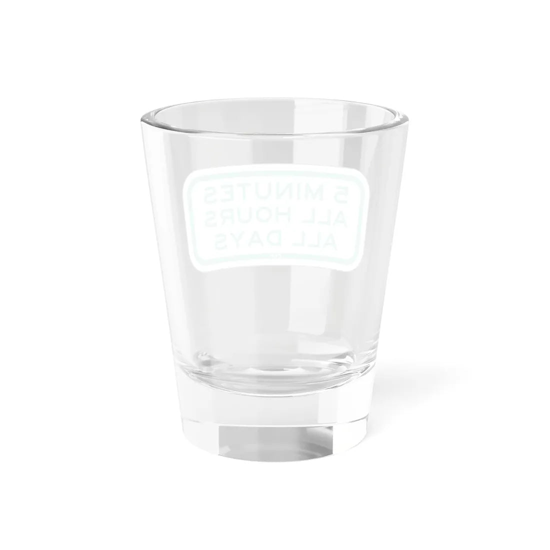 PBOT Road sign P4740 (Oregon) (Road Sign) Shot Glass 1.5oz - Go Mug Yourself