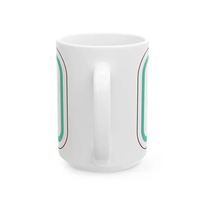 PBOT Road sign P4740 (Oregon) (Road Sign) White Coffee Mug - Go Mug Yourself