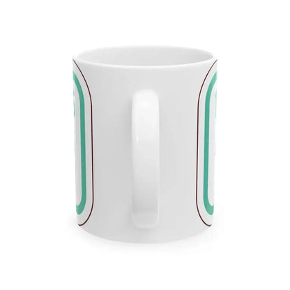 PBOT Road sign P4750 (Oregon) (Road Sign) White Coffee Mug - Go Mug Yourself
