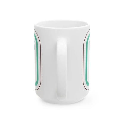 PBOT Road sign P4750 (Oregon) (Road Sign) White Coffee Mug - Go Mug Yourself