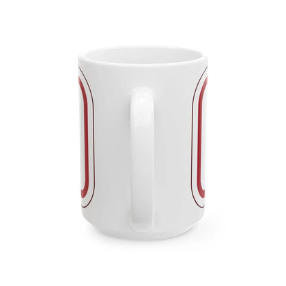 PBOT Road sign P4800 (Oregon) (Road Sign) White Coffee Mug - Go Mug Yourself