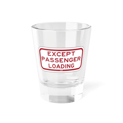 PBOT Road sign P4880 (Oregon) (Road Sign) Shot Glass 1.5oz 1.5oz - Go Mug Yourself