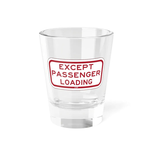 PBOT Road sign P4880 (Oregon) (Road Sign) Shot Glass 1.5oz 1.5oz - Go Mug Yourself