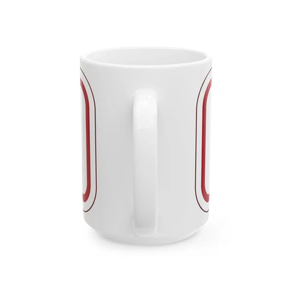 PBOT Road sign P4890 (Oregon) (Road Sign) White Coffee Mug - Go Mug Yourself