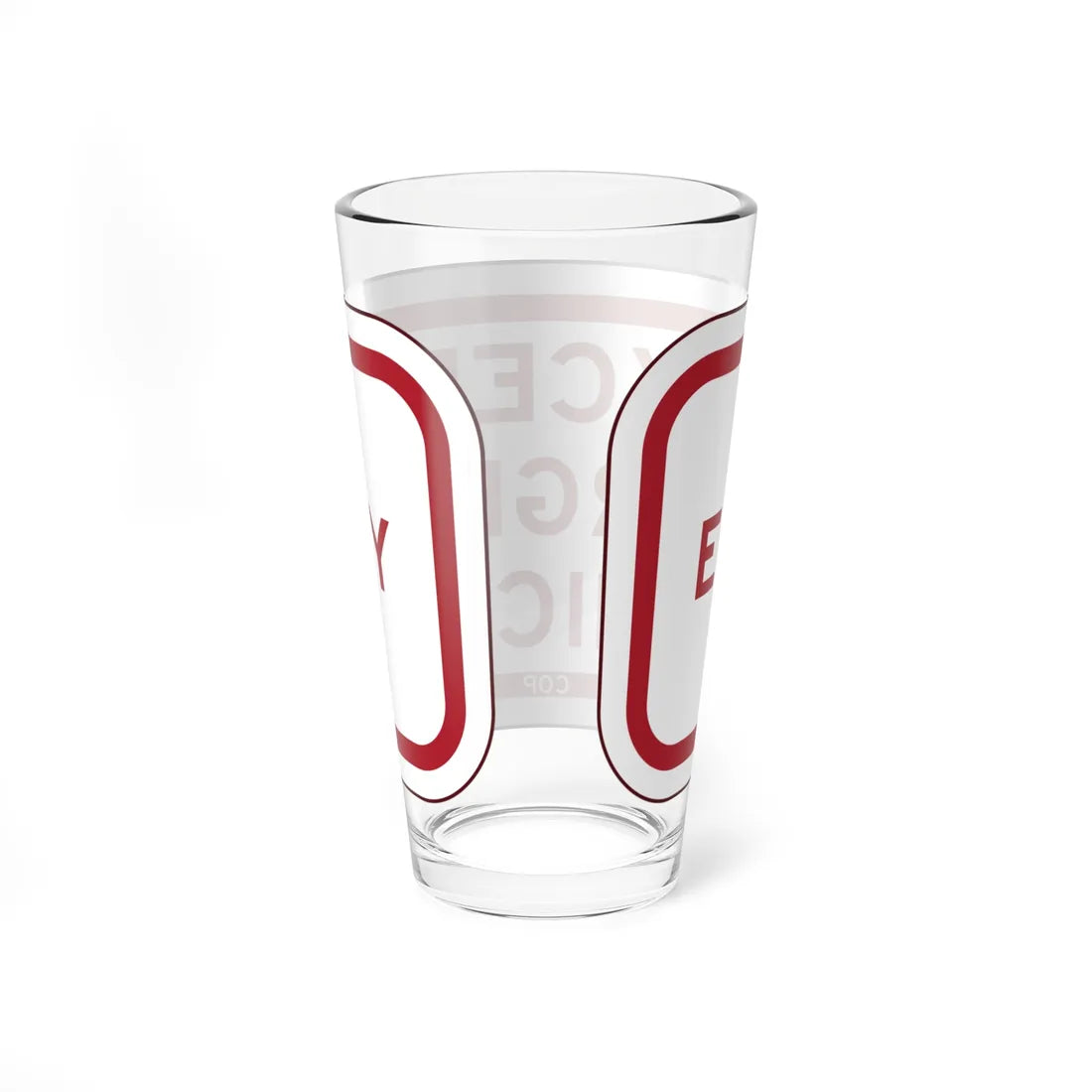 PBOT Road sign P4895 (Oregon) (Road Sign) Pint Glass 16oz - Go Mug Yourself