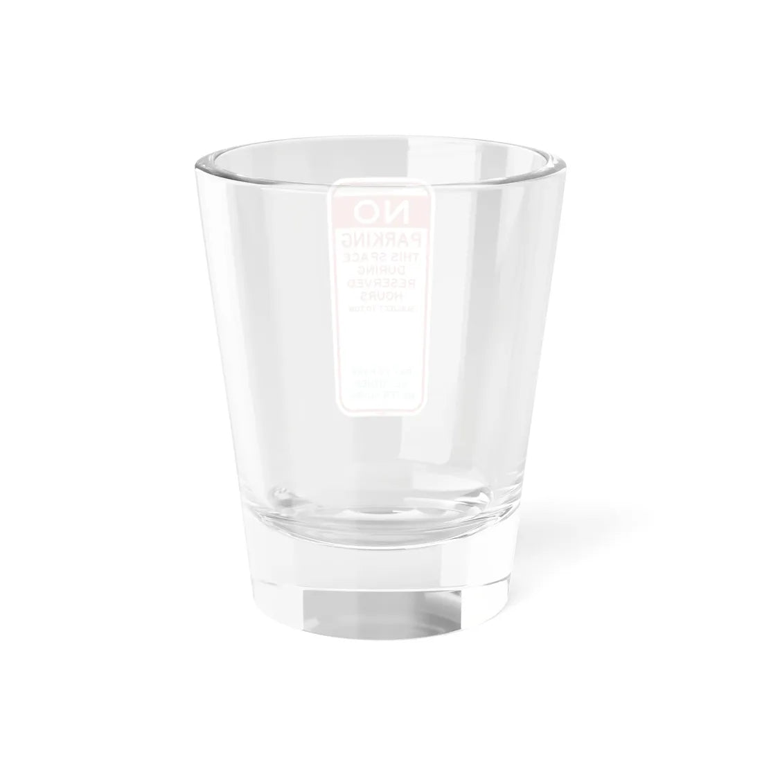 PBOT Road sign P6075 (Oregon) (Road Sign) Shot Glass 1.5oz - Go Mug Yourself