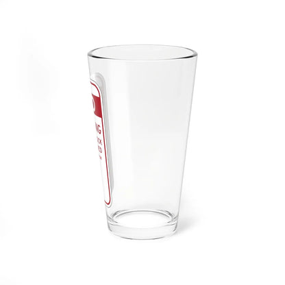 PBOT Road sign P6080 (Oregon) (Road Sign) Pint Glass 16oz - Go Mug Yourself