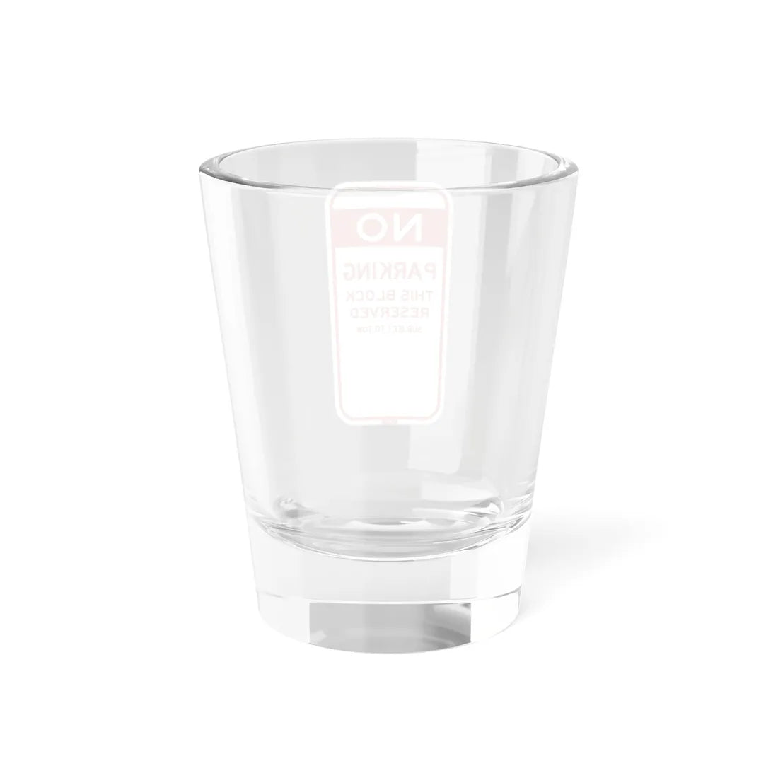 PBOT Road sign P6080 (Oregon) (Road Sign) Shot Glass 1.5oz - Go Mug Yourself