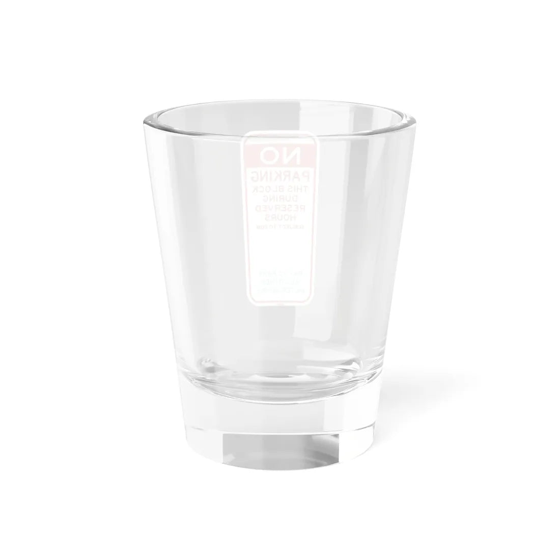 PBOT Road sign P6085 (Oregon) (Road Sign) Shot Glass 1.5oz - Go Mug Yourself