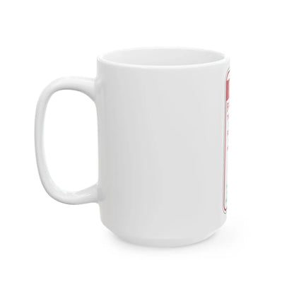 PBOT Road sign P6085 (Oregon) (Road Sign) White Coffee Mug - Go Mug Yourself