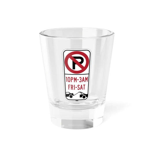 PBOT Road sign P6090 (Oregon) (Road Sign) Shot Glass 1.5oz 1.5oz - Go Mug Yourself