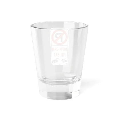 PBOT Road sign P6090 (Oregon) (Road Sign) Shot Glass 1.5oz - Go Mug Yourself
