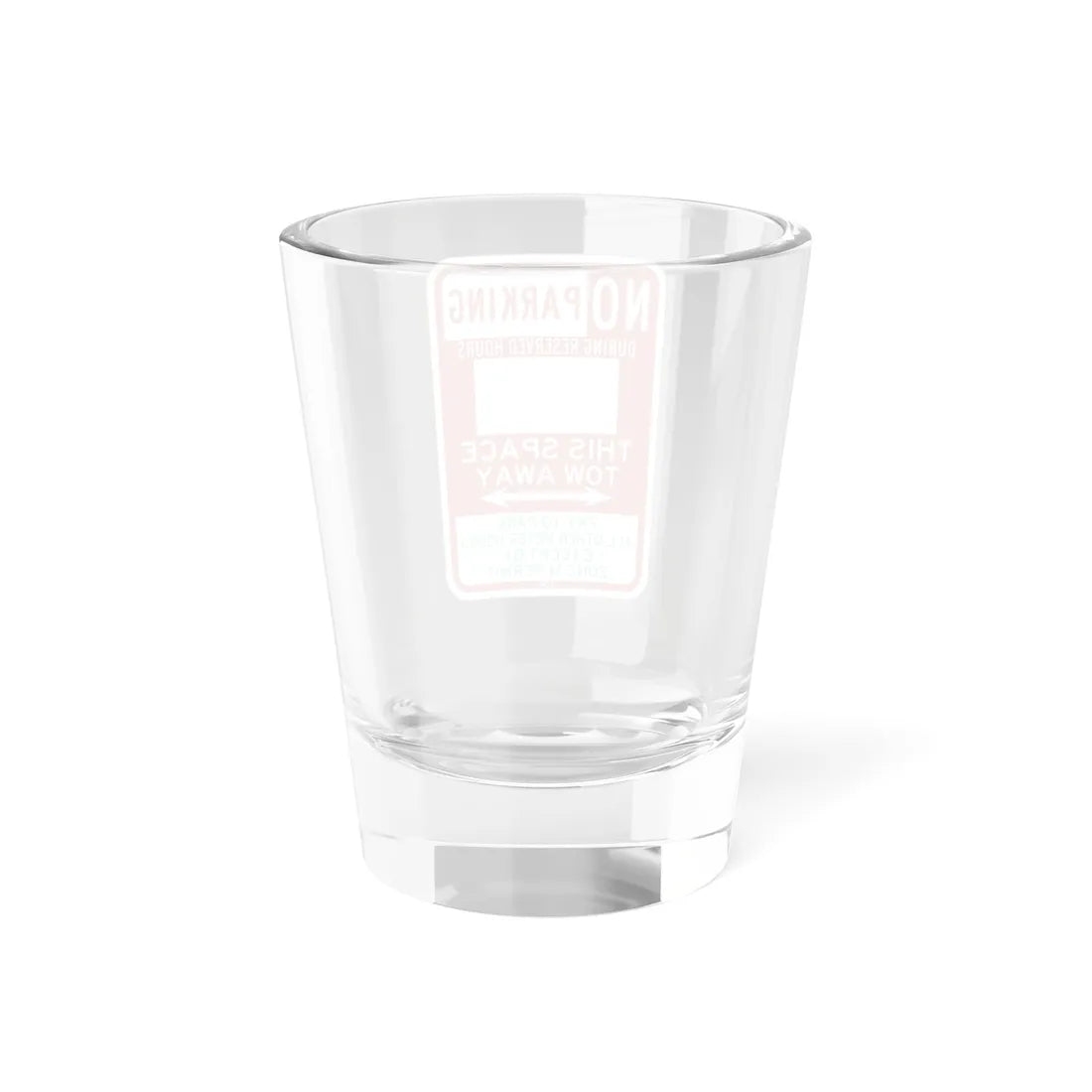 PBOT Road sign P6112 (Oregon) (Road Sign) Shot Glass 1.5oz - Go Mug Yourself