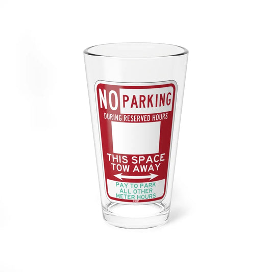 PBOT Road sign P6115 (Oregon) (Road Sign) Pint Glass 16oz 16oz - Go Mug Yourself