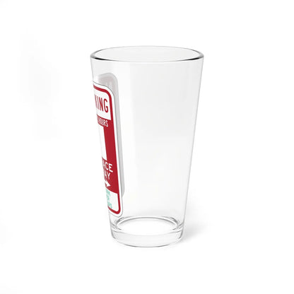 PBOT Road sign P6115 (Oregon) (Road Sign) Pint Glass 16oz - Go Mug Yourself