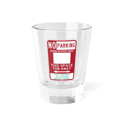 PBOT Road sign P6115 (Oregon) (Road Sign) Shot Glass 1.5oz 1.5oz - Go Mug Yourself