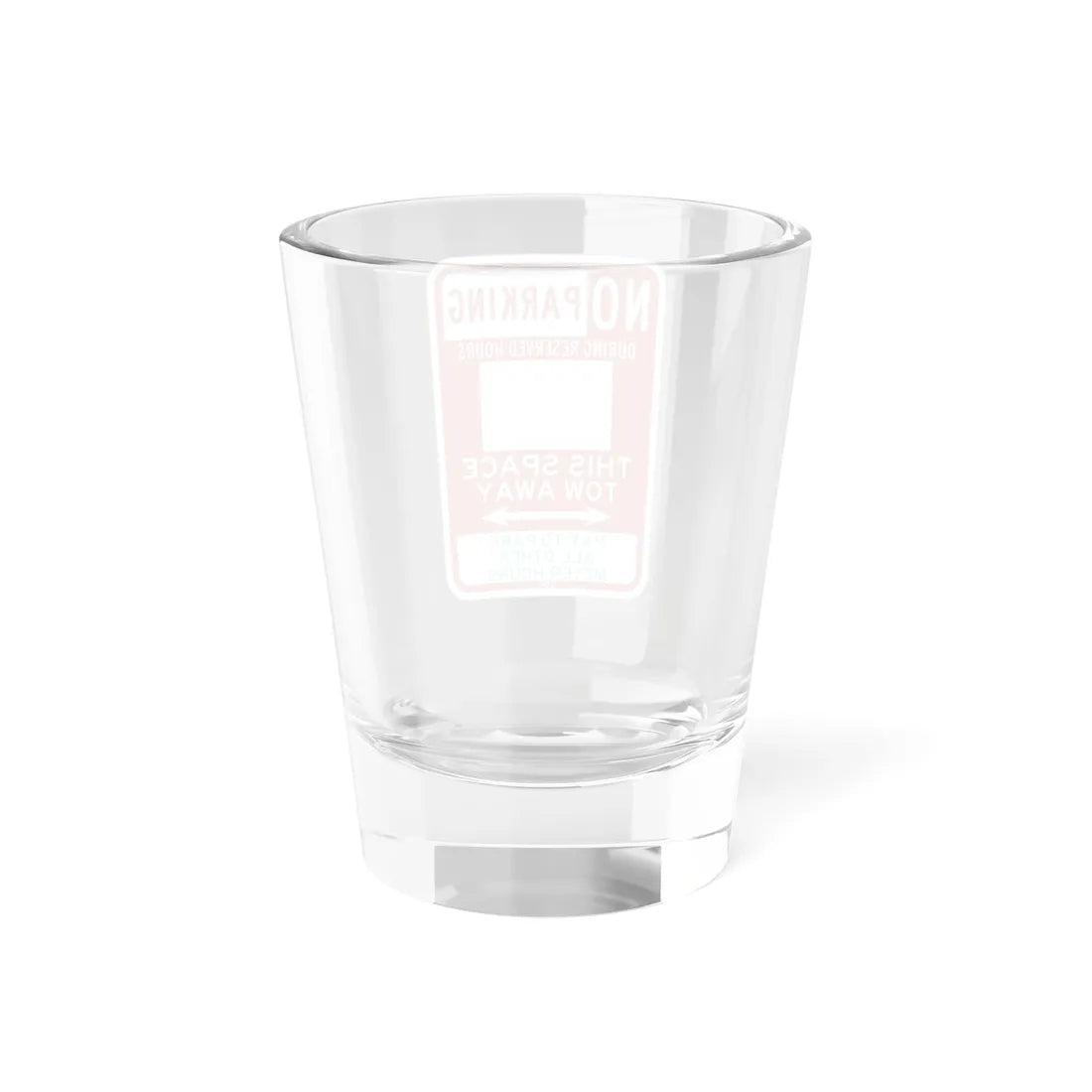 PBOT Road sign P6115 (Oregon) (Road Sign) Shot Glass 1.5oz - Go Mug Yourself