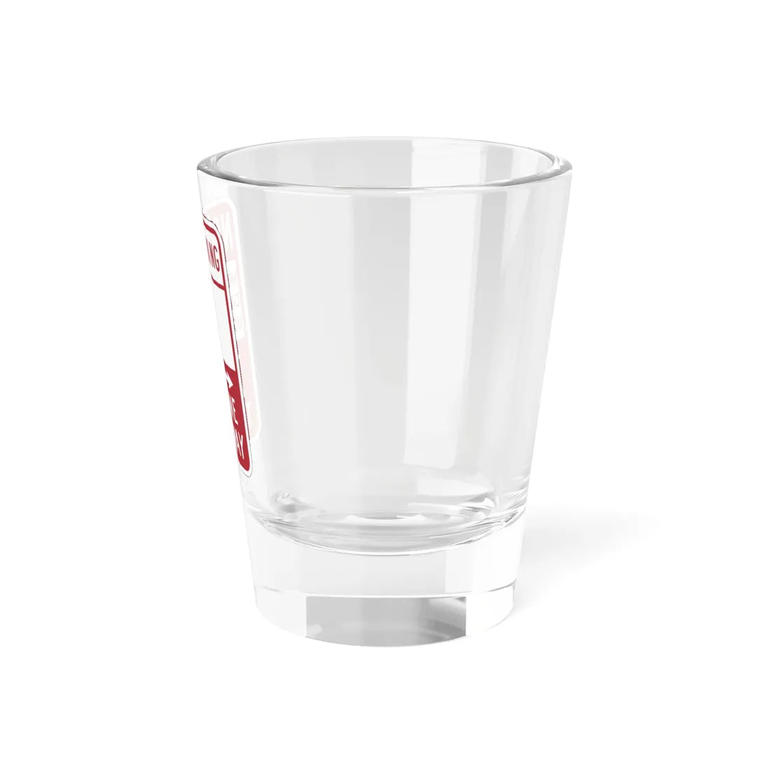 PBOT Road sign P6150 (Oregon) (Road Sign) Shot Glass 1.5oz - Go Mug Yourself
