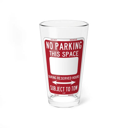 PBOT Road sign P6200 (Oregon) (Road Sign) Pint Glass 16oz 16oz - Go Mug Yourself