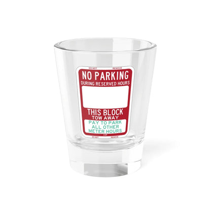 PBOT Road sign P6210 (Oregon) (Road Sign) Shot Glass 1.5oz 1.5oz - Go Mug Yourself