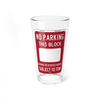 PBOT Road sign P6230 (Oregon) (Road Sign) Pint Glass 16oz - Go Mug Yourself