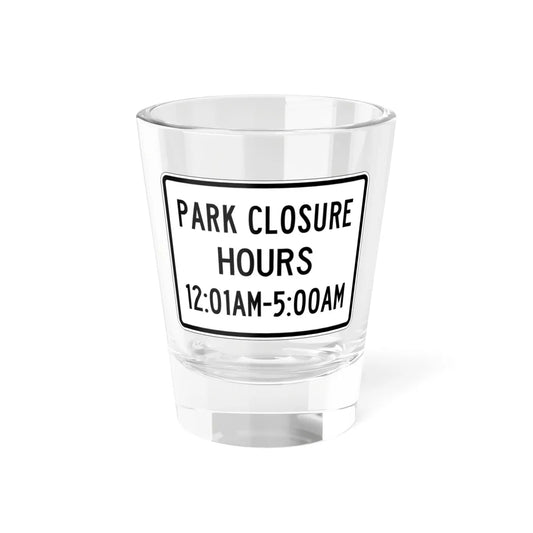 PBOT Road sign R1260 (Oregon) (Road Sign) Shot Glass 1.5oz 1.5oz - Go Mug Yourself