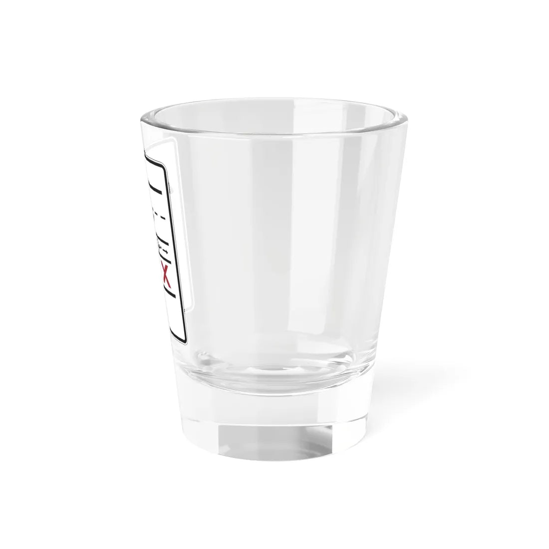 PBOT Road sign R3342 (Oregon) (Road Sign) Shot Glass 1.5oz - Go Mug Yourself