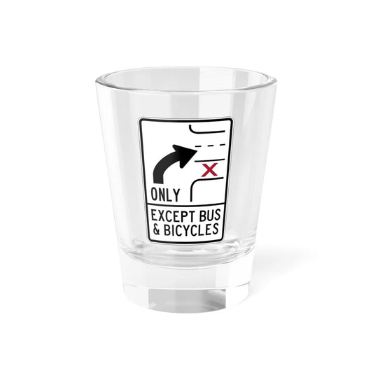 PBOT Road sign R3343 (Oregon) (Road Sign) Shot Glass 1.5oz 1.5oz - Go Mug Yourself