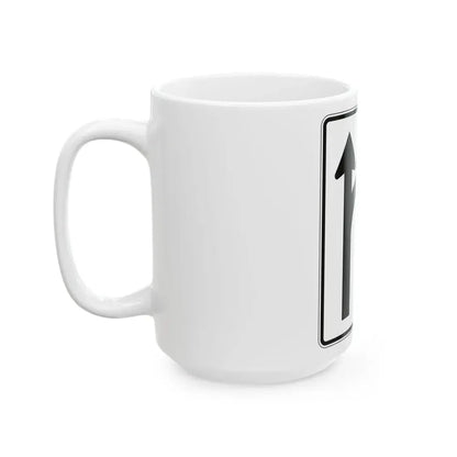 PBOT Road sign R3344 (Oregon) (Road Sign) White Coffee Mug - Go Mug Yourself