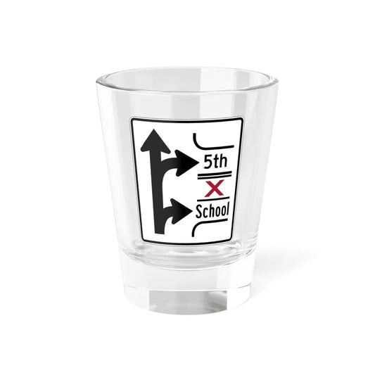 PBOT Road sign R3346 (Oregon) (Road Sign) Shot Glass 1.5oz 1.5oz - Go Mug Yourself