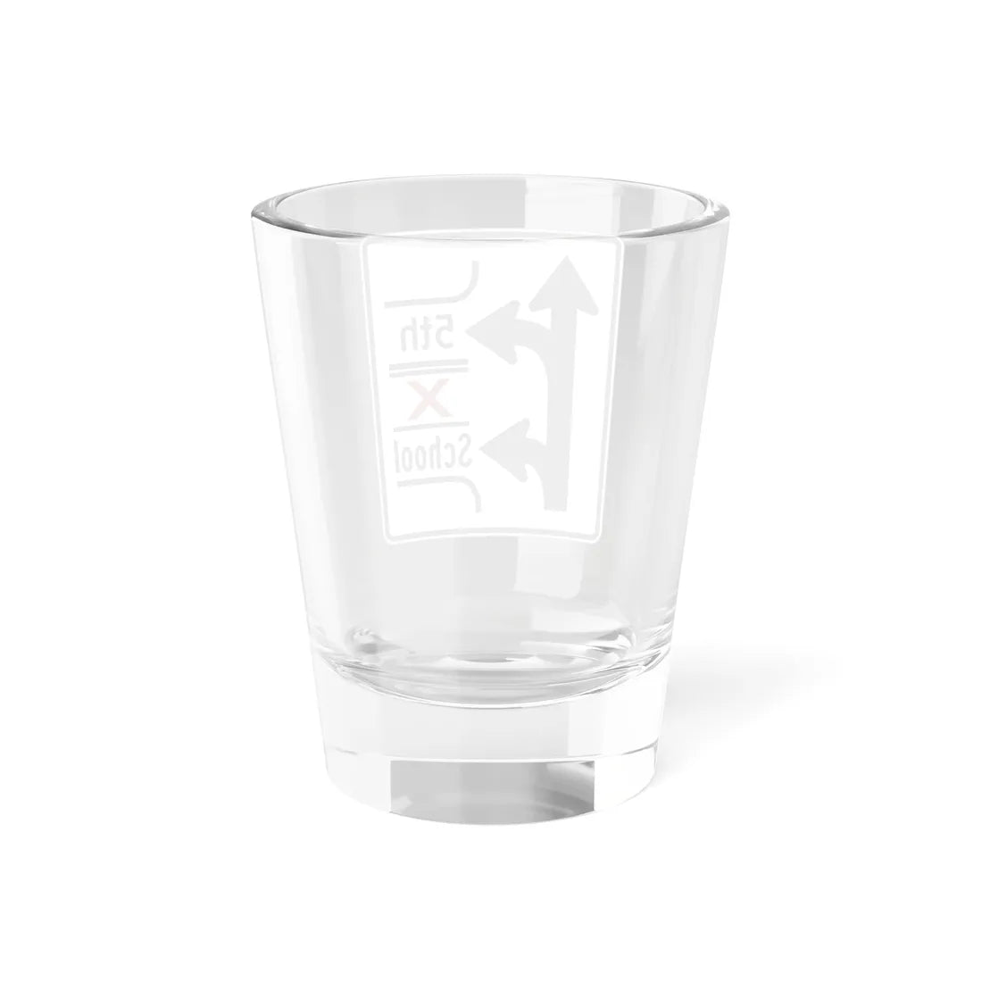PBOT Road sign R3346 (Oregon) (Road Sign) Shot Glass 1.5oz - Go Mug Yourself