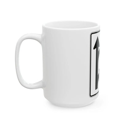 PBOT Road sign R3346 (Oregon) (Road Sign) White Coffee Mug - Go Mug Yourself