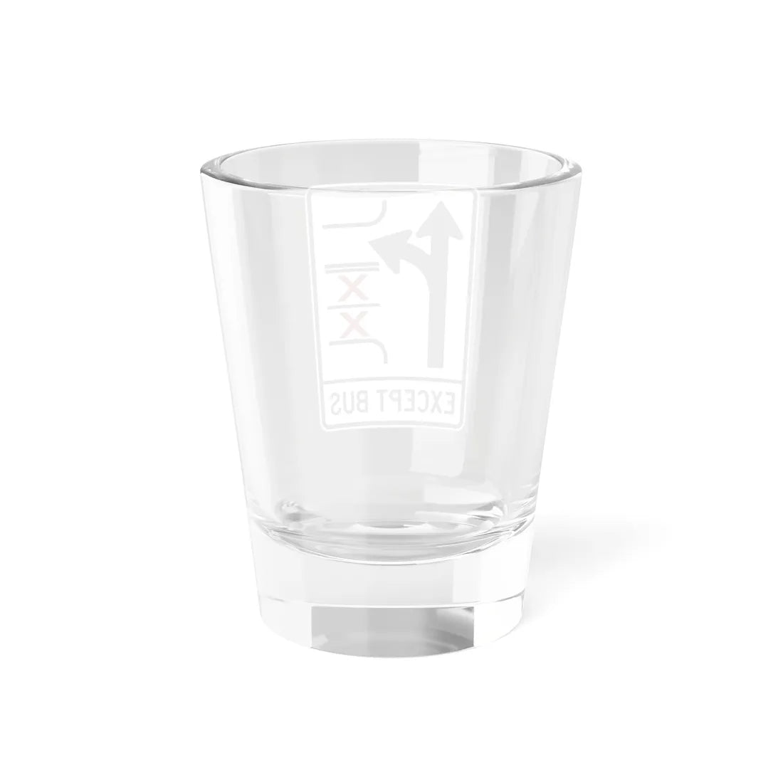 PBOT Road sign R3347V (Oregon) (Road Sign) Shot Glass 1.5oz - Go Mug Yourself