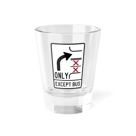 PBOT Road sign R3349V (Oregon) (Road Sign) Shot Glass 1.5oz 1.5oz - Go Mug Yourself