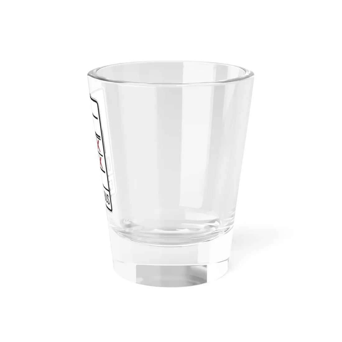 PBOT Road sign R3349V (Oregon) (Road Sign) Shot Glass 1.5oz - Go Mug Yourself