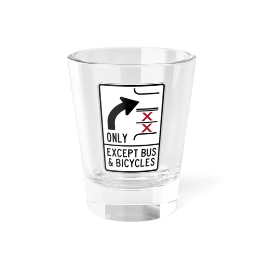 PBOT Road sign R3351V (Oregon) (Road Sign) Shot Glass 1.5oz 1.5oz - Go Mug Yourself
