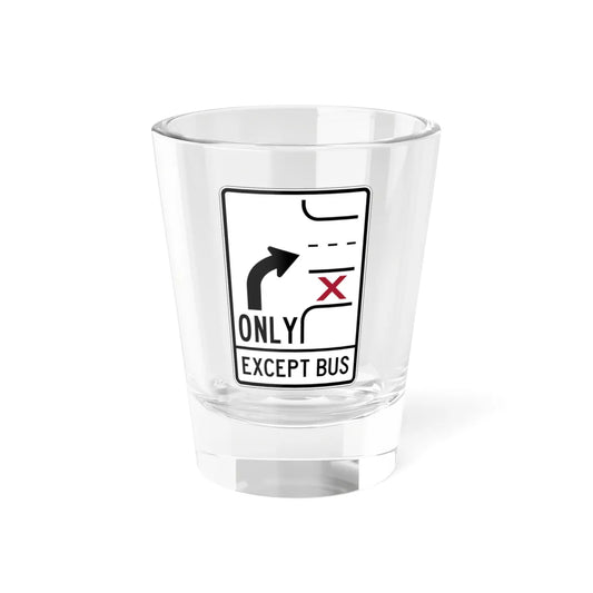 PBOT Road sign R3352 (Oregon) (Road Sign) Shot Glass 1.5oz 1.5oz - Go Mug Yourself