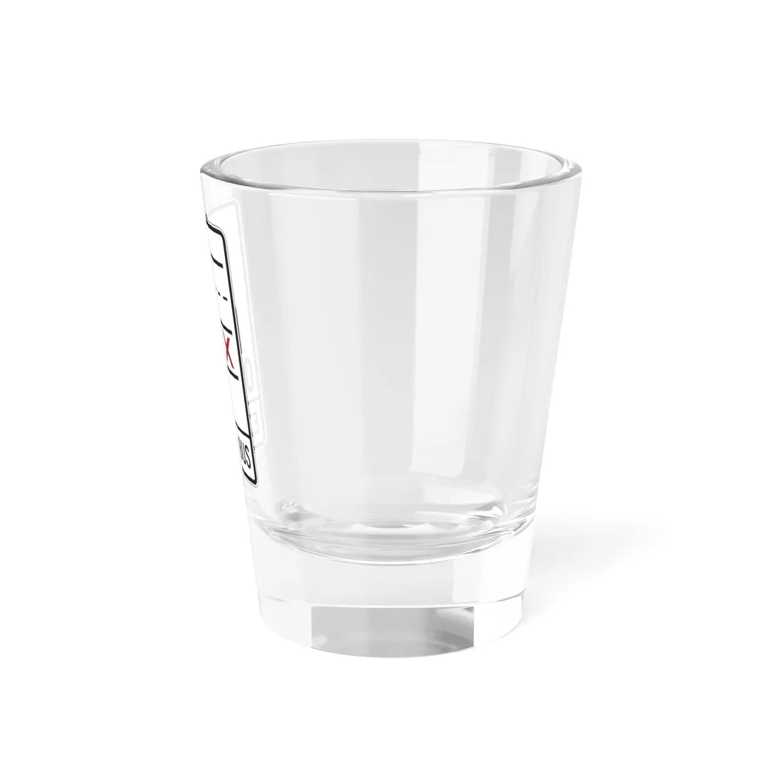 PBOT Road sign R3352 (Oregon) (Road Sign) Shot Glass 1.5oz - Go Mug Yourself