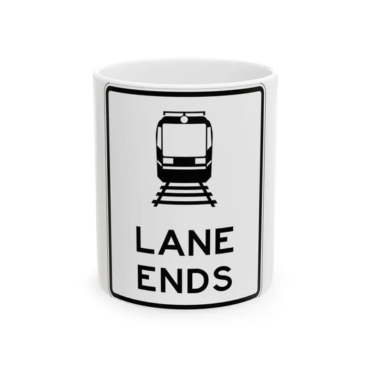 PBOT Road sign R3455 (Oregon) (Road Sign) White Coffee Mug 11oz - Go Mug Yourself