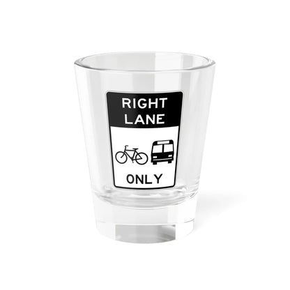 PBOT Road sign R3537 (Oregon) (Road Sign) Shot Glass 1.5oz 1.5oz - Go Mug Yourself