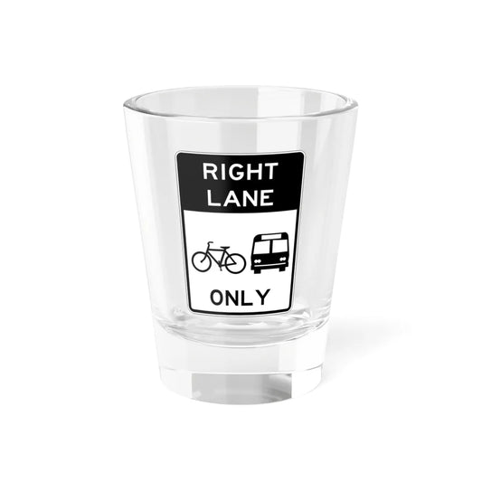 PBOT Road sign R3537 (Oregon) (Road Sign) Shot Glass 1.5oz 1.5oz - Go Mug Yourself