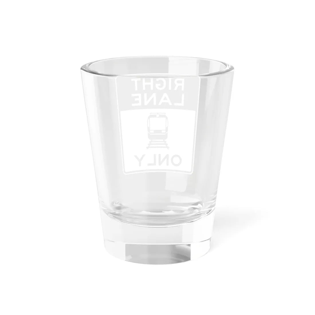 PBOT Road sign R3551 (Oregon) (Road Sign) Shot Glass 1.5oz - Go Mug Yourself