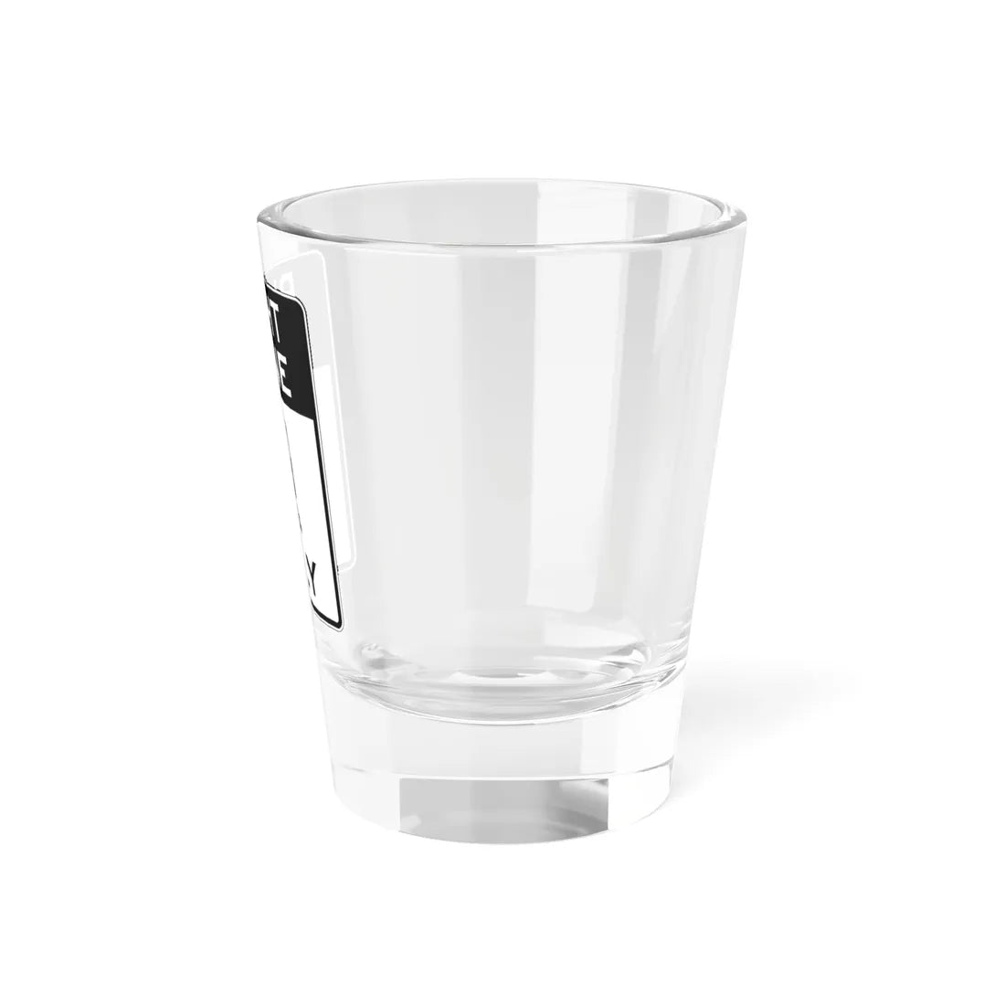 PBOT Road sign R3551 (Oregon) (Road Sign) Shot Glass 1.5oz - Go Mug Yourself