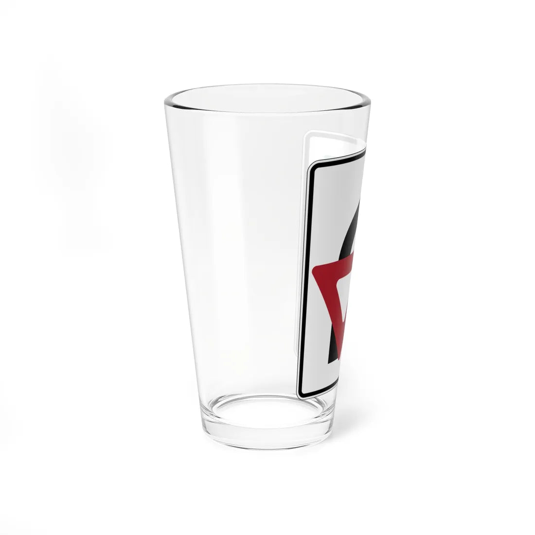 PBOT Road sign R3992 obsolete (Oregon) (Road Sign) Pint Glass 16oz - Go Mug Yourself