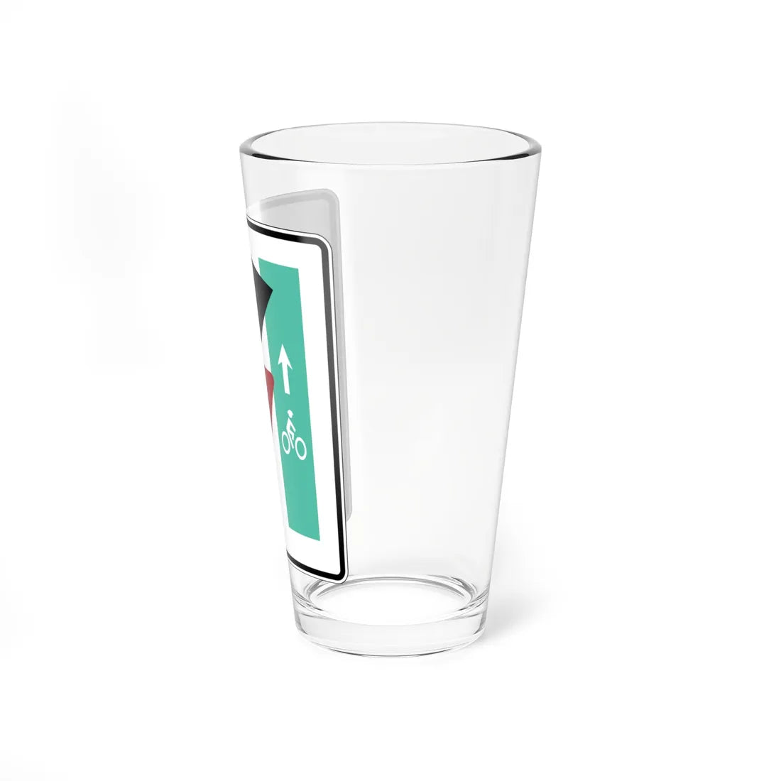 PBOT Road sign R3992 obsolete (Oregon) (Road Sign) Pint Glass 16oz - Go Mug Yourself