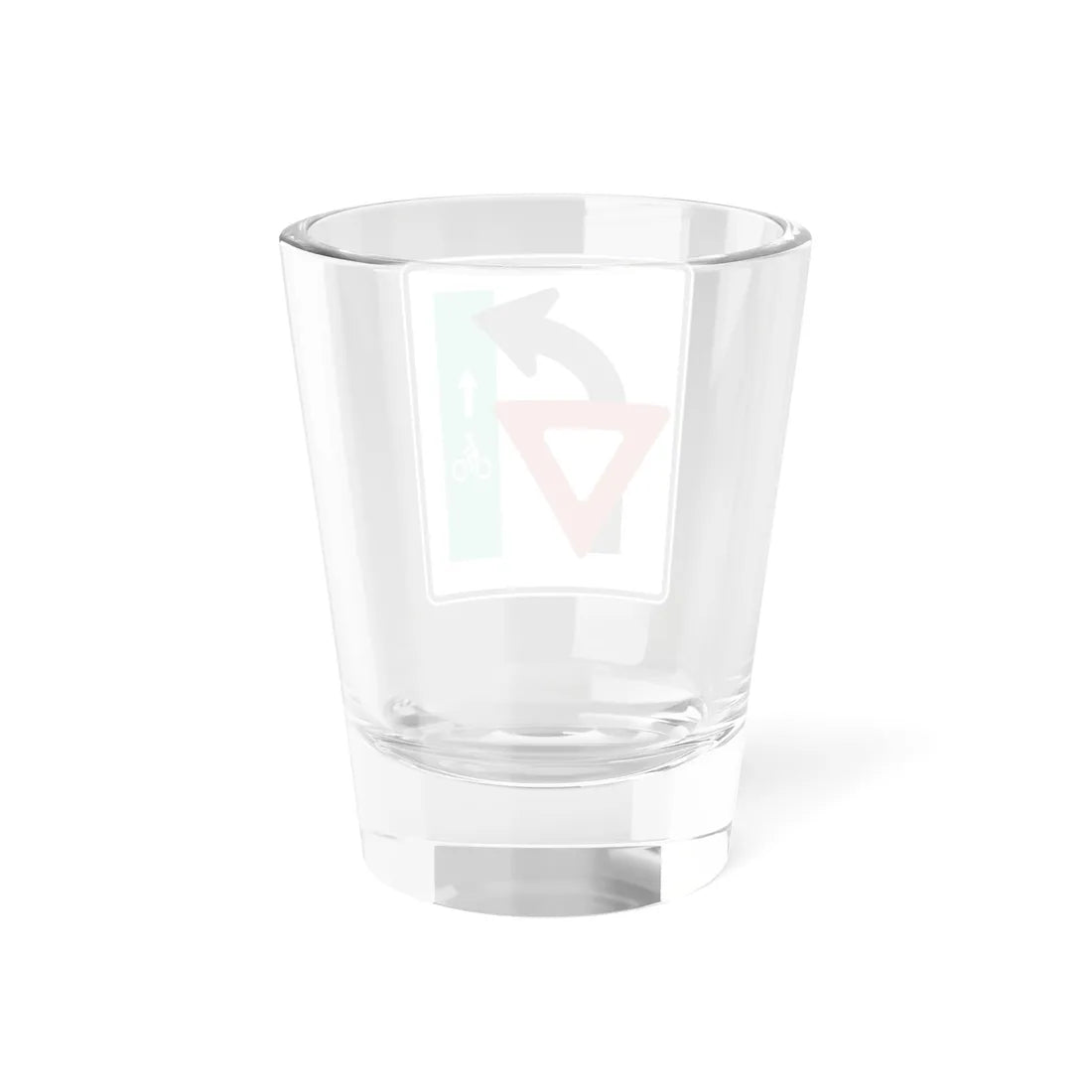 PBOT Road sign R3992 obsolete (Oregon) (Road Sign) Shot Glass 1.5oz - Go Mug Yourself