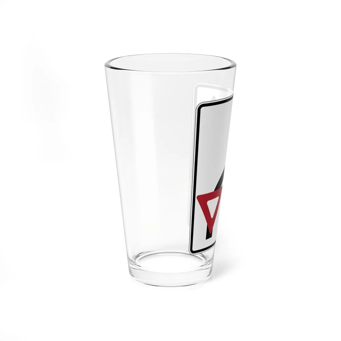 PBOT Road sign R3992A obsolete (Oregon) (Road Sign) Pint Glass 16oz - Go Mug Yourself