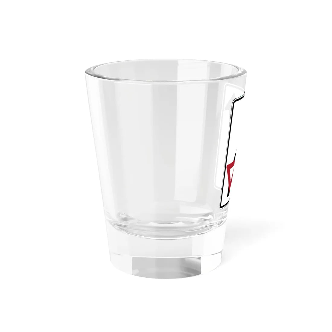 PBOT Road sign R3992A obsolete (Oregon) (Road Sign) Shot Glass 1.5oz - Go Mug Yourself