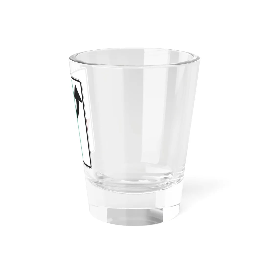 PBOT Road sign R3992A obsolete (Oregon) (Road Sign) Shot Glass 1.5oz - Go Mug Yourself