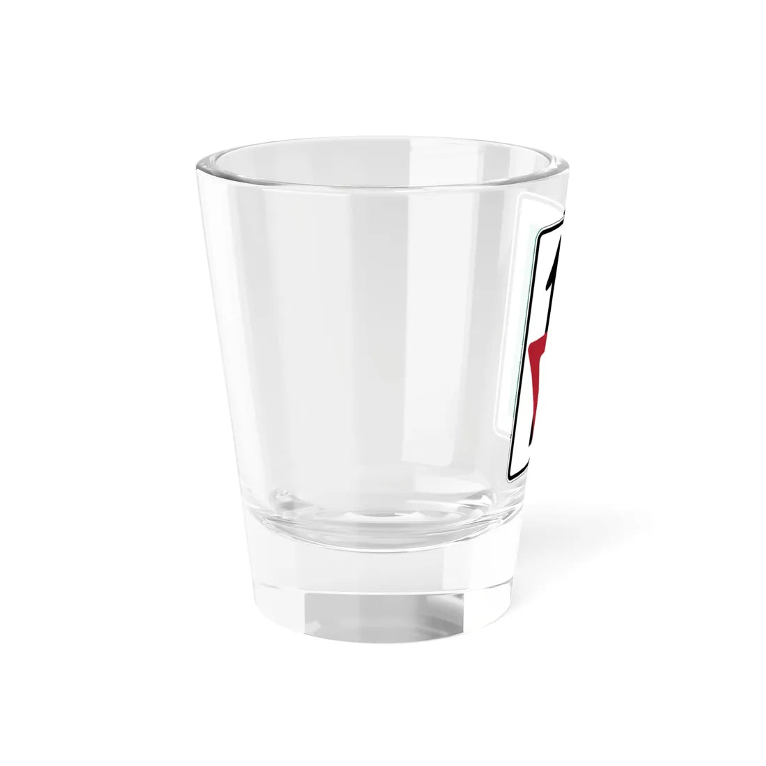 PBOT Road sign R3992B obsolete (Oregon) (Road Sign) Shot Glass 1.5oz - Go Mug Yourself